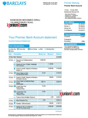 Barclays-Bank-对账单