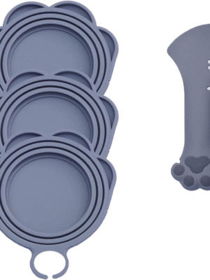 US  Pet Food Can Lids And Spoon