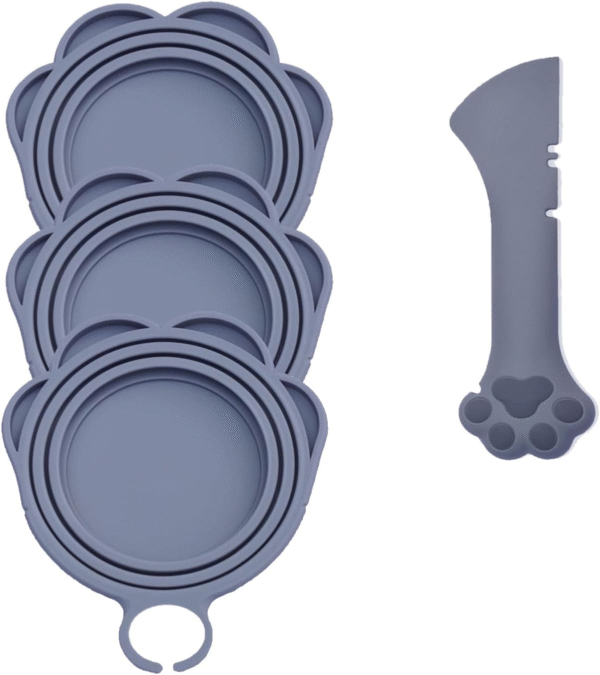 US  Pet Food Can Lids And Spoon