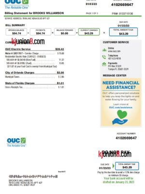 mei-guo-dian-fei-zhang-dan 美国电费账单模板,用于亚马逊地址申诉证明