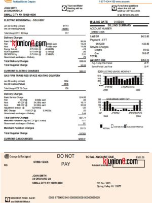 mei-guo-dian-li-ran-qi-zhang-dan 美国电力+燃气账单模板,用于亚马逊,跨境电商地址申诉证明