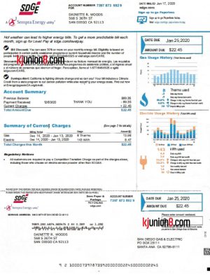 mei-guo-dian-li-zhang-dan 美国燃气+电力账单