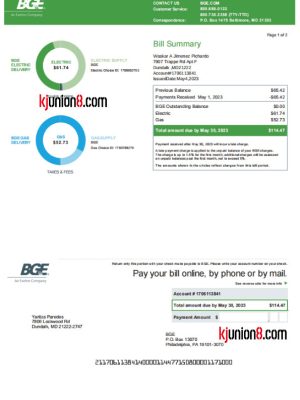 mei-guo-ran-qi-yu-dian-li-zhang-dan 美国燃气与电力账单模板,用于亚马逊,跨境电商地址申诉证明